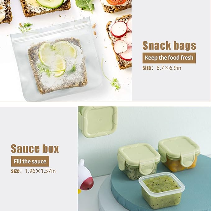 Bento Box Upgrade Japanese Lunch Box Kit,3 Layer Stackable Leakproof Lunch Box Containers with Accessories,Wheat Straw Bento Lunch Box for Kids and Adults