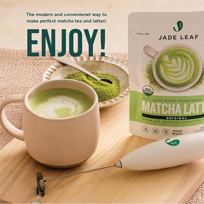 Jade Leaf Matcha - Stainless Steel Measuring Spoon/Scoop - Perfect 1g (1/2 teaspoon) Serving of Green Tea Powder - Great Gift for Matcha Lovers