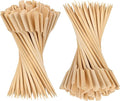 Bamboo Skewers, 200 PCS, 10 Inch, Premium Quality Craft, Paddle Design, Perfect for Cocktail Toothpicks, Kebabs, Grills, BBQ, Sandwiches, Fruits, Great Value Set