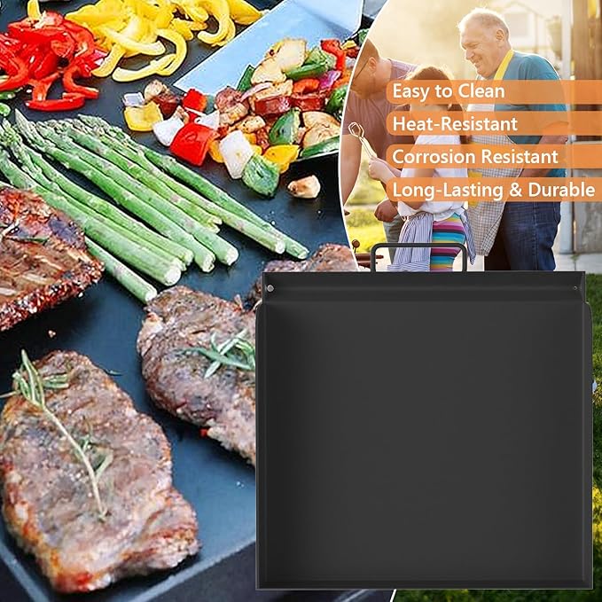 Flat Top Griddle for Camp Chef Professional Pro 60x, Expedition 2X, Yukon, Pioneer 14, Explorer, Outdoorsman, Accessories for Camp Chef Griddle 14" Cooking Systems & Sidekick 1&2 Burner Stove,14" x16"