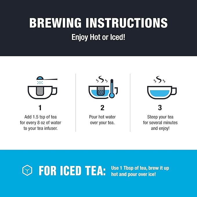 Tiesta Tea - Orange Spice Tea, Loose Leaf, Cinnamon Orange Black Tea, Premium High Caffeine Tea Blend, Make Hot or Iced & Up to 200 Cups, 16 oz Resealable Bulk Pouch