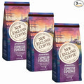 New England Coffee Espresso Especiale Dark Roast Ground Coffee, 10oz Bag (Pack of 3)