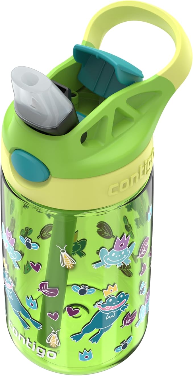 Contigo Kids Water Bottle with Redesigned AUTOSPOUT Straw, 14 oz