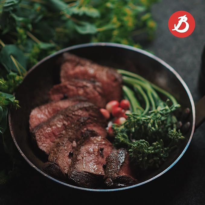 De Buyer MINERAL B Carbon Steel Fry Pan - 9.5” Diameter, 6.9” Cooking Surface - Ideal for Searing, Sauteing & Reheating - PFAS, PFOA & PFOS Free - Made in France