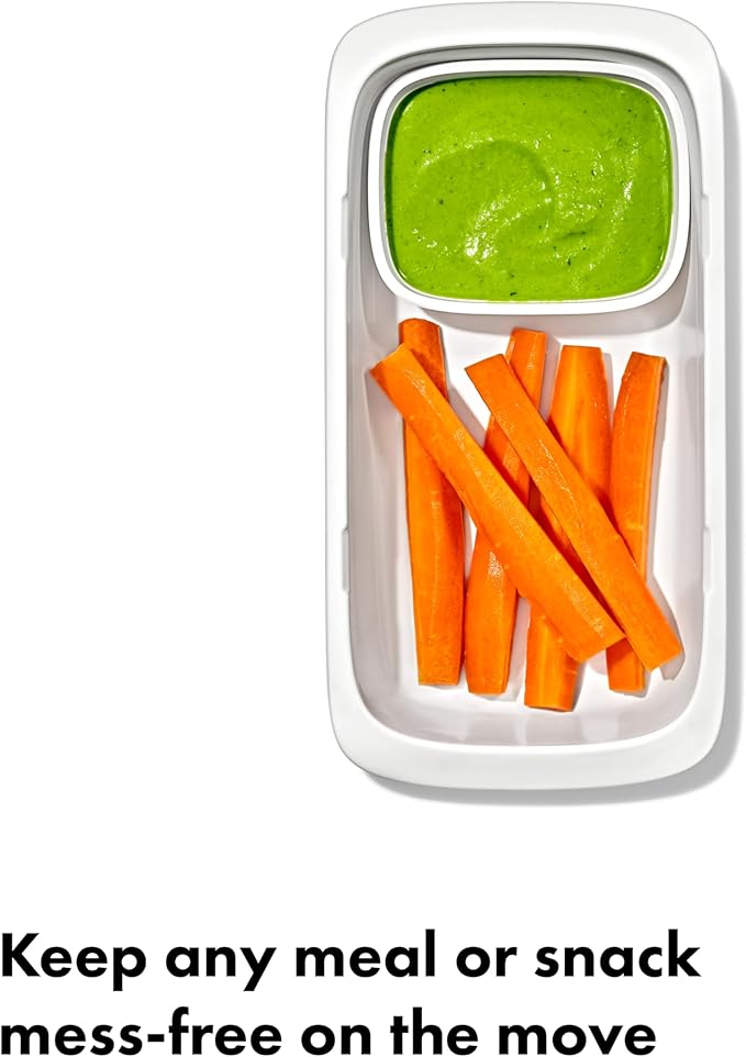 OXO Good Grips Prep & Go Snack & Dip Container