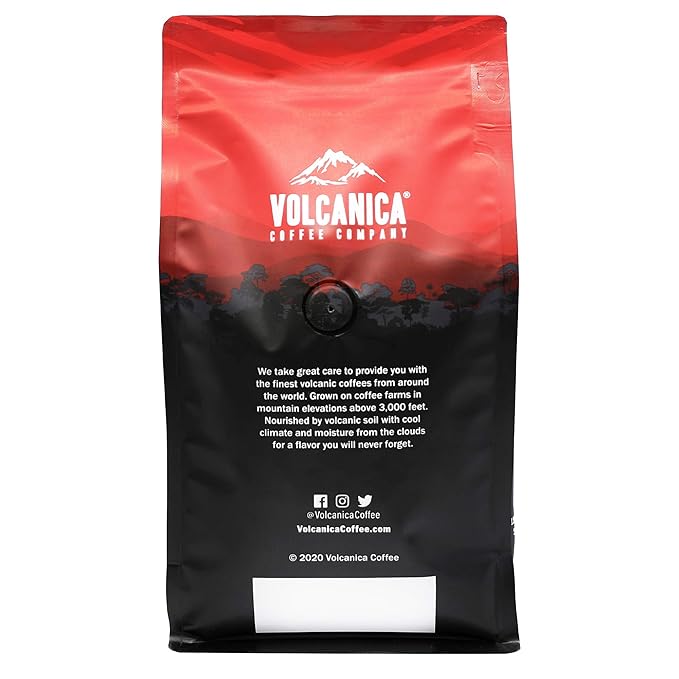 Peru Coffee, Whole Bean, USDA Organic, Naturally Low Acid, Kosher, Fresh Roasted, 16-ounce