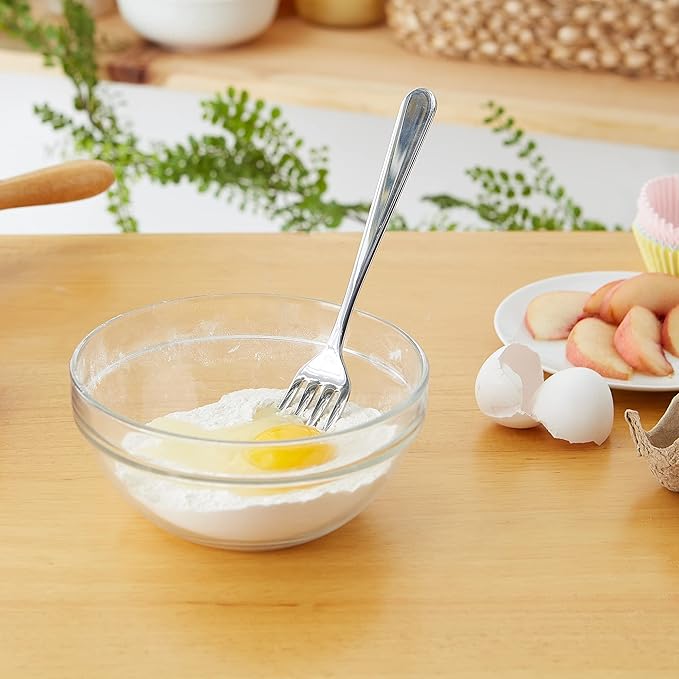 RSVP International Endurance Kitchen Baking Tool Collection, Blending Fork, Stainless Steel