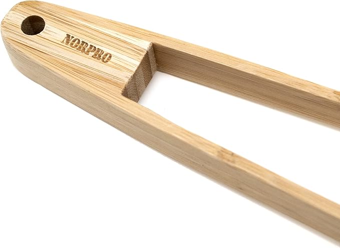 Norpro Bamboo Tong, 12"
