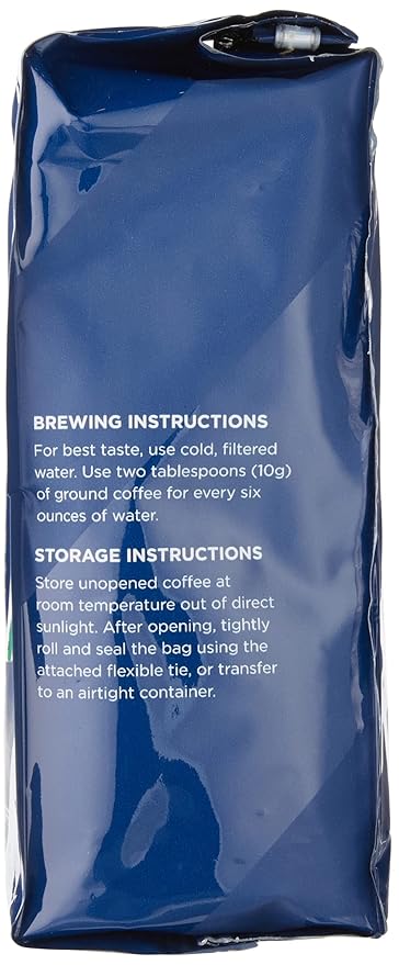 Amazon Fresh, Nicaragua Ground Coffee, Medium Roast, 12 Ounce (Pack of 3)
