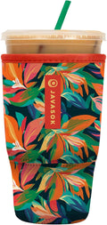 Sok It JavaSok Iced Coffee & Cold Soda Insulated Neoprene Cup Sleeve (Jungle Jive, Large: 30-32oz)