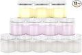 Healthy Packers 4oz Plastic Containers with Lids for Food (12 pack) - Food Storage & Soup Clear Plastic Deli Cups - BPA Free | Leakproof - Microwaveable - Reusable - Dishwasher & Freezer Safe (White)