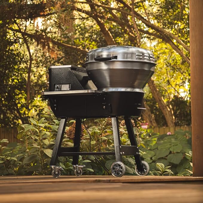 recteq Pellet Grill RT-B380X Bullseye Deluxe + Cover, WiFi Enabled Electric Pellet Smoker Grill, Wood Pellets, BBQ Outdoor, Smoke, Sear, and More