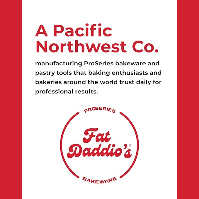 Fat Daddio's PRD-33SET Anodized Aluminum Round Cake Pans, 3 x 3 inch, Set of 2