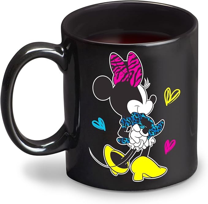 Disney DMG-18 Minnie Mouse Mug Warmer, Black/Pink