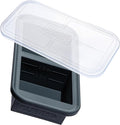 Souper Cubes 2 Cup Silicone Freezer Tray with Lid, Perfect for Storing Lasagna, Leftovers, Sauces, Portioned Meals and More, Silicone Freezer Mold for Meal Prepping - Charcoal - 1-Pack