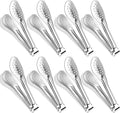 Serving Tongs, Kitchen Tongs,Buffet Tongs, XEVOM Stainless Steel Food Tong Serving Tong,small tongs, Serving Utensils (9 Inch)