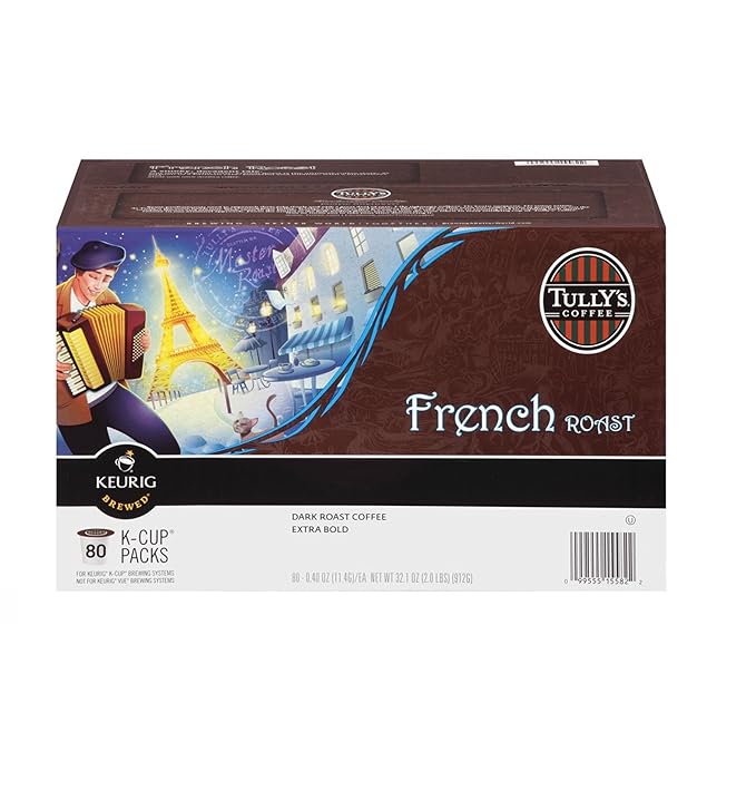 KEURIG キューリグ K-CUP Kカップ TULLY's COFFEE タリーズコーヒー French Roast フレンチロースト　８０個