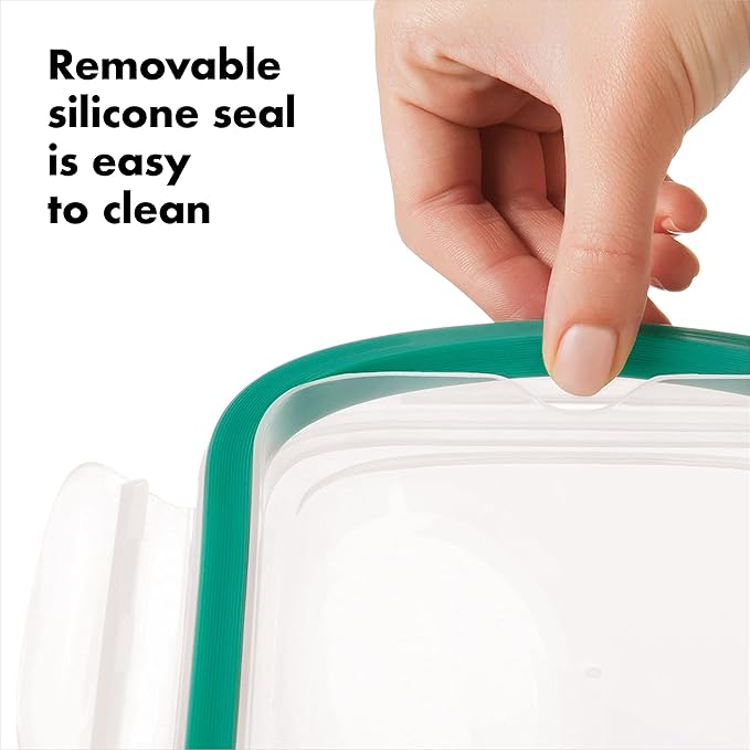 OXO Good Grips 4-Piece Smart Seal Leakproof Mini Glass AirtightContainer Set