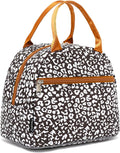 FlowFly Insulated Lunch Cooler Bag - Tote Bag Organizer for Women/Men, Cow