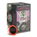 Bones Coffee Company Blackberry Fruit Cobbler Flavored Coffee Pods, Low Acid Medium Roast Single-Serve Bones Cups, Compatible with 1.0 & 2.0 K-Cups Brewers Coffee Maker, 12 Count