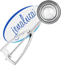 Jenaluca Jumbo Ice Cream Scoop - Cupcake and Muffin Scooper - 1/2 Cup Disher Size #8 scooper for icecream, batter & food portions