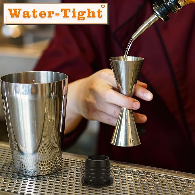 8 Pack Liquor Pour Spout Adapters, Pour Spouts for Large Neck Liquor Bottles, Liquor Bottle Pourers for Alcohol Olive Oil up to 1 inch/25 mm Neck
