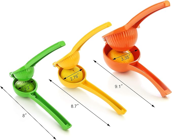 New Star Foodservice 42863 Enameled Aluminum Orange Squeezer