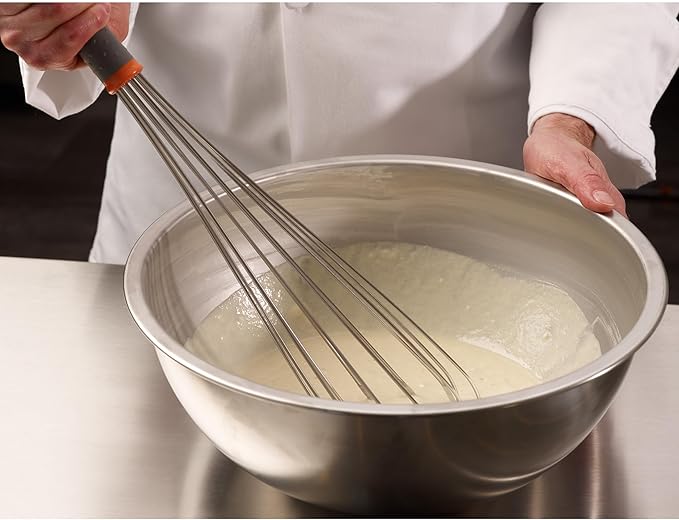 Mercer Culinary French Whip Nylon Handle NSF, 18 Inch