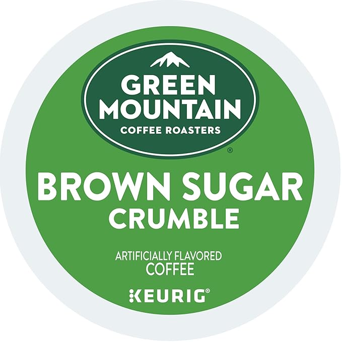 Green Mountain Coffee Roasters Brown Sugar Crumble Coffee, Keurig Single Serve K-Cup Pods, 96 Count