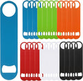 QTLCOHD 24 Pack Flat Bottle Opener 7 Inch Stainless Steel Bottle Openers Bulk Colorful Beer Bottle Opener Bartender for Kitchen Bar or Restaurant