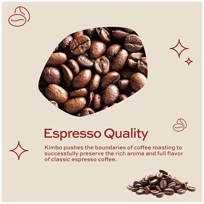 Kimbo Roasted Coffee Beans (Aroma Gold, 2.2 Pounds)