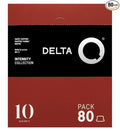 Delta Q Espresso Pods for Delta Q machines, Qalidus - Intensity 10, Notes of Caramel, XL Pack - 80 Coffee Capsules