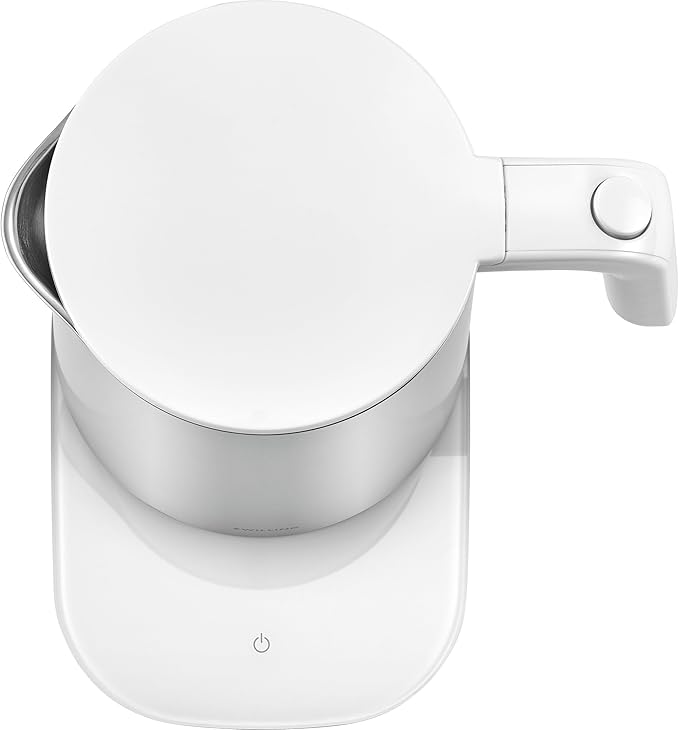 ZWILLING Enfinigy Cool Touch 1-Liter Electric Kettle Pro, Cordless Tea Kettle & Hot Water - Silver