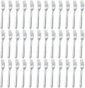 Pleafind 36-Piece Dinner Forks Set (8 inch), Stainless Steel Forks Silverware, Mirror Polished Fork Set, Small Forks for Home, Kitchen, Restaurant, Dishwasher Safe
