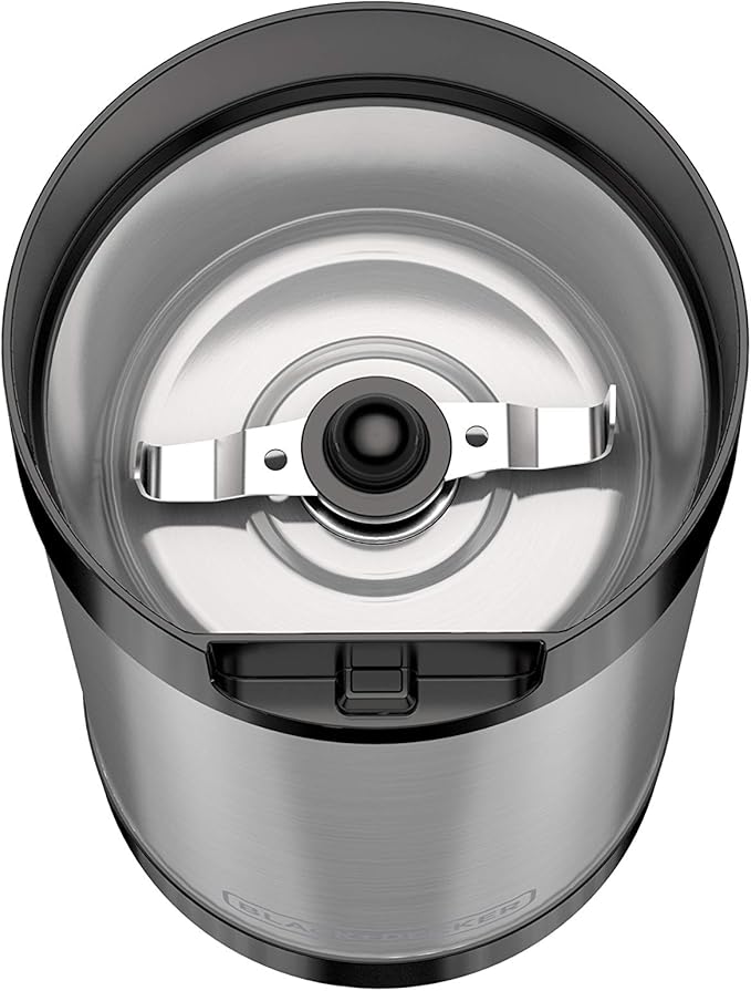 Black & Decker CBG110SC Easy Touch Electric Smartgrind Coffee & Spice Grinder, Black