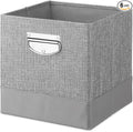 Whitmor 14-Inch Collapsible Cube, Gray, 6 Pack