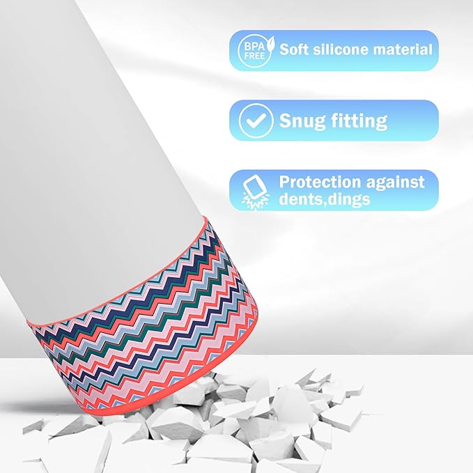 WK IEASON Protective Silicone Base Cover Boot for Hydro Flask Wide Mouth, Anti-Slip Silicone Sleeve Bottom Bumper As Hydro Flask Water Bottle Accessories-3.56inch Bottom Diameter