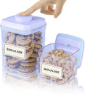 Bop Top | Airtight Meal Prep Containers with Lids | Food Storage Container Sets | Snack and Overnight Oats Fridge Organizer | Pantry and Kitchen Organization