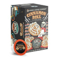 Bones Coffee Company Cinnamon Roll Flavored Coffee Pods, Low Acid Medium Roast Single-Serve Bones Cups, Compatible with 1.0 & 2.0 K-Cups Brewers Coffee Maker, 12 Count