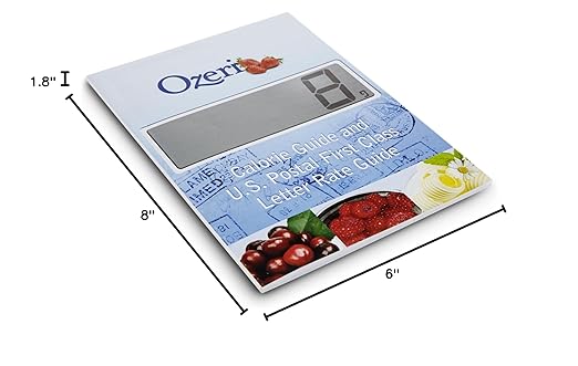 Ozeri Pro Digital Kitchen Food Scale, 0.05 oz to 12 lbs (1 gram to 5.4 kg)
