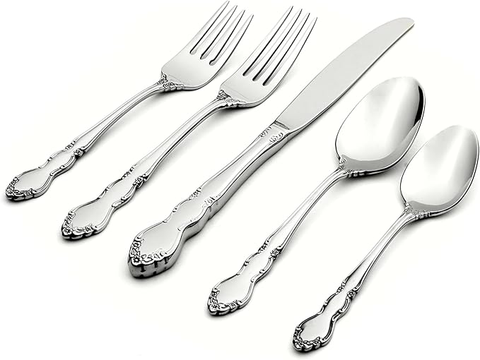 Oneida Dover 5-Piece Flatware Set, Service for 1