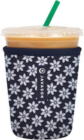 Sok It JavaSok Iced Coffee & Cold Soda Insulated Neoprene Cup Sleeve (Frost Yourself, Small: 16-20oz)
