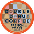 Double Donut Coffee French Toast Flavored Coffee in Single Serve Pods, French Toast Flavor for the Keurig K Cups Brewer, 48 Count