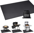 Large Under Grill Mat 60 ×40 Inch for Outdoor Charcoal, Smokers, Gas Grills, Deck and Patio Protective Mats, Fireproof Grill Pads, Indoor Fireplace Mat Prevents Ember Damage Wood Floor