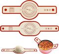 Silicone Bread Sling for Dutch Oven Oval and Round, 2PCS Non-stick & Easy to Clean Reusable Round Bread Baking Mat Set with Long Handles, Oven Liners, Sourdough Bread Baking Supplies