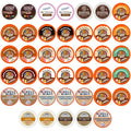 Crazy Cups Cappuccino & Hot Chocolate Variety Pack, Including Flavored Chocolate & Cappuccino Coffee for Keurig K Cup Machines, 40 Count