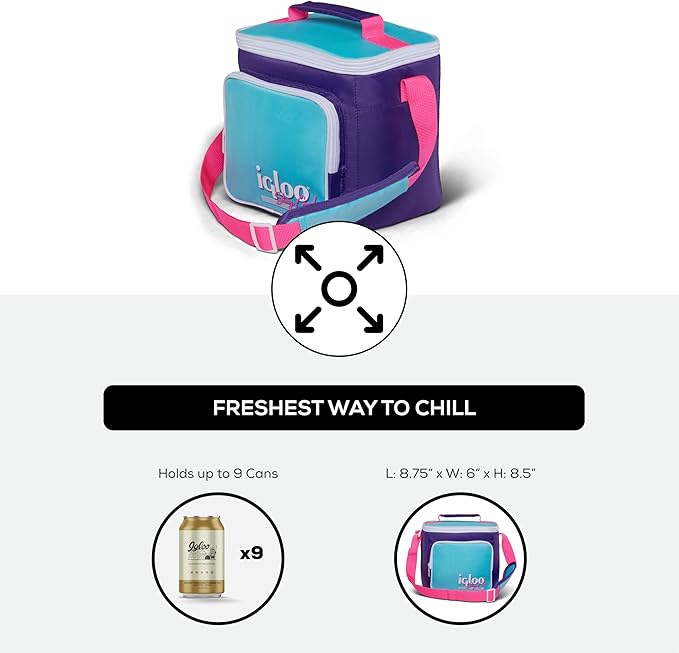 Igloo Retro Square Lunch Bag Cooler