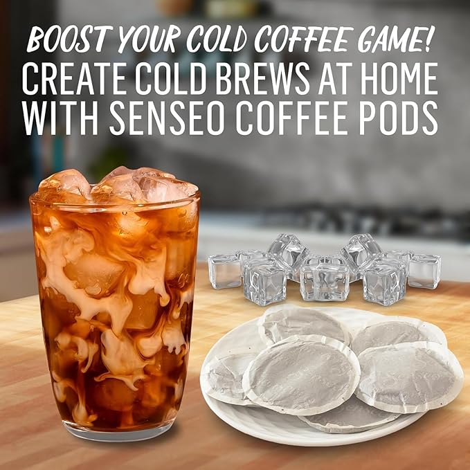 Senseo Classic Medium Roast Coffee Pods – 96 Count (2 Packs) – Smooth & Balanced Flavor with Rich Crema – Single-Serve Coffee Pads Compatible with Senseo & PeleCom Machines