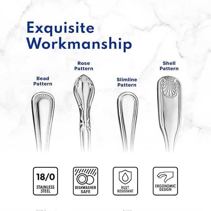 B00IX4VGKI - New Star Foodservice Bead Pattern, Stainless Steel, Iced Tea Spoon, 7.2-Inch, Set of 12