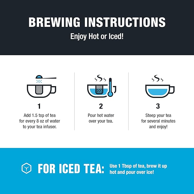 Tiesta Tea Cocoa Mocha, Premium Loose Leaf, Tiramisu Coffee Black Tea, Chocolate and Roasted Coffee, High Caffeinated Blend, Holiday, Hot or Iced Brews, Up to 25 Cups, 1.8 Ounce Resealable Pouch